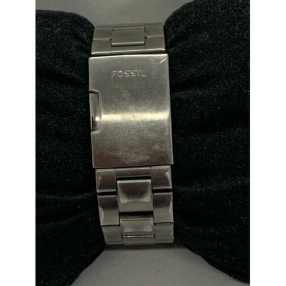 Fossil FS4774 Men's Watch Ion Plated Stainless Steel Black 42mm Case Analog D829 - Picture 4 of 9